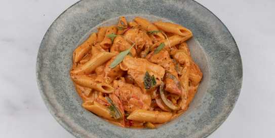 Salmon Pasta